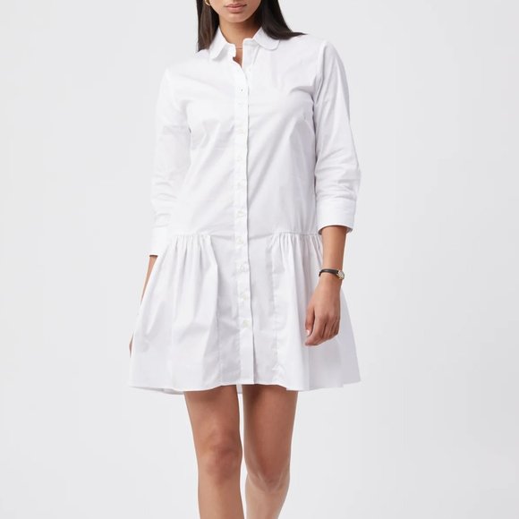 The Shirt by Rochelle Behrens Drop Waist Shirt Dress Smile Girl Rose Print GG11 - Picture 7 of 8